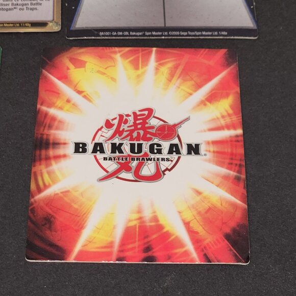 Bakugan Battle Brawlers Magnetic Metal Card Lot - 9 Cards- 2009 Mixed Lot - Picture 6 of 6